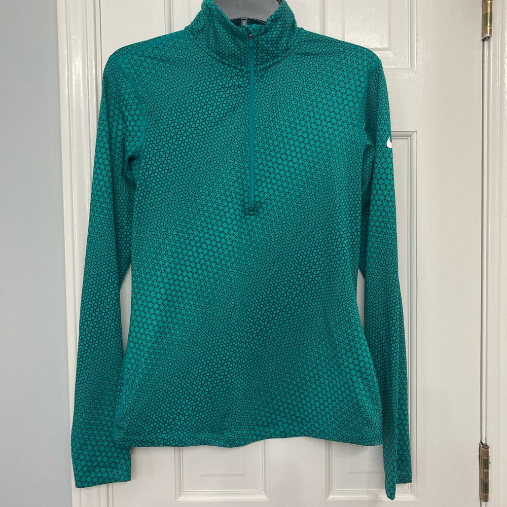 Nike Teal Long Sleeve Top